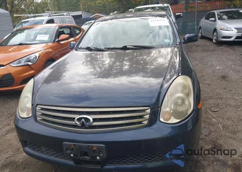 2006 Infiniti G35X z USA, uszkodzony, nr VIN JNKCV51F76M612467